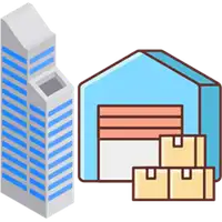 Building & Warehouse for rent Icon