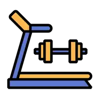 Exercise and Fitness Equipment Icon