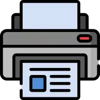 Printer, Scanner and Copier Icon