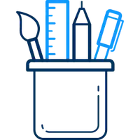 Stationary Items Icon