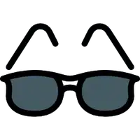Sunglasses and eyeglasses Icon