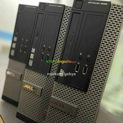  Dell 3020 Desktops Core i5 Storage: 500GB RAM: 4GB Keyboard and mouse included(ያለው) ከ 19