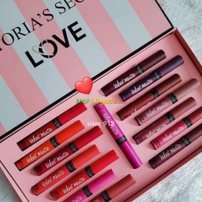  Victoria's Secret LOVE Velvet Matte High Quality 15 Different Colors Combo All in One️ F