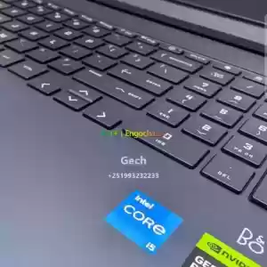  new arrival HP Victus 15 Gaming Laptop I 15.6'' Full HD IPS 144Hz 12 th Gen Intel(R) Cor Price in Ethiopia