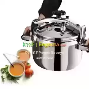 15L High Capacity Pressure Cooker, Stainless Steel Commercial in Ethiopia