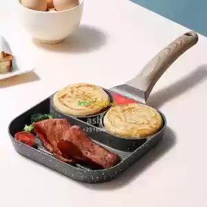3 in 1 Flat Bottom Omelette egg pan in Ethiopia