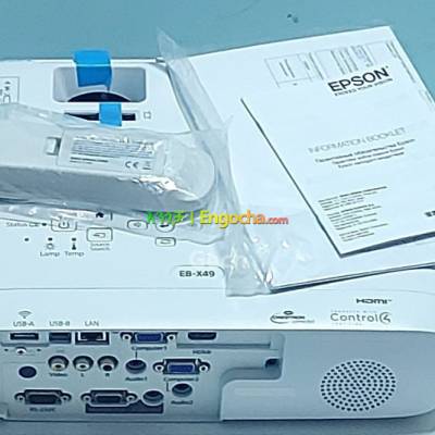 3PIS AVAILABLEBrand New EPSON ProjectorWith manual  CD and cartoon Model name:  EB -X49Ha