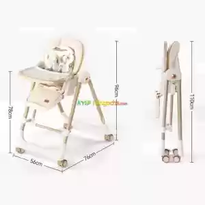 5IN-1 High Chair & Multifunctionከመመገቢያ ወንበርነት በተጨማሪ ዣዋዥመዌ (swing )የሚሆን in Ethiopia