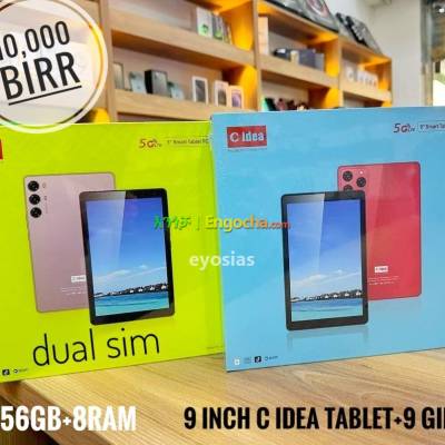 5g cidea tablet +9gifts/9inch/(256gb+8ram)