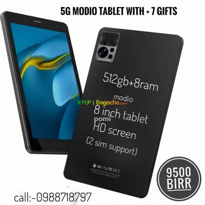 5g modio tablet +extra extra 7 luxury gifts 512gb/ram