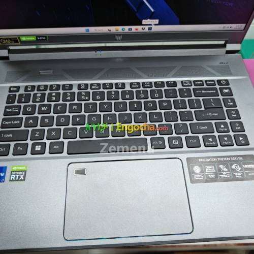 Acer Predator Core i7 12th generation Laptop