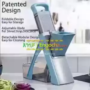 Adjustable Vegetable Chopper, Onion Chopper Potato Slicer Tomato Cutter Dicer Price in Ethiopia
