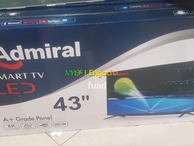 Admiral 43 inchi double glass smart 8k 2023 tv