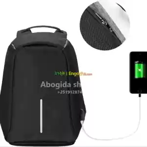 Anti-Theft Backpack with USB Charging Port in Ethiopia