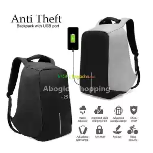 Anti-Theft Backpack with USB Charging Port in Ethiopia