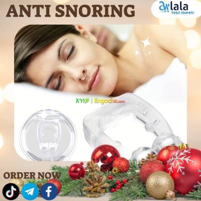 Anti snoring( ለሚያንኮራፋ ሰው መላ)