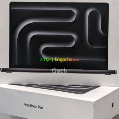 Apple M3 chip14-inch MacBook Pro with Apple M3 Pro chip18GB RAM/ 1TB SSD12-core CPU and 1