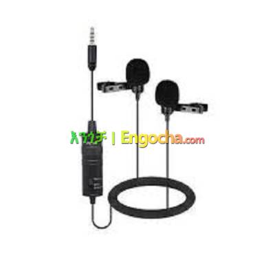 BOYA BY-M1DM Dual Lavalier Universal Microphone