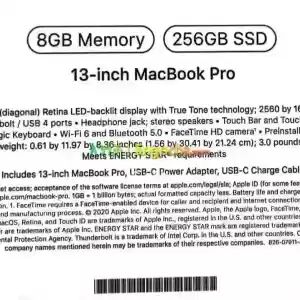 BRAND NEW MACBOOK PRO M1 (2020) LAPTOP Price in Ethiopia