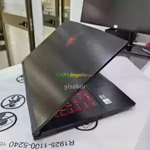 BRAND NEW MSI Rtx 3060 6gb Graphics Laptop Base speed 2.5GHZ 10th generation Logical 12   in Ethiopia