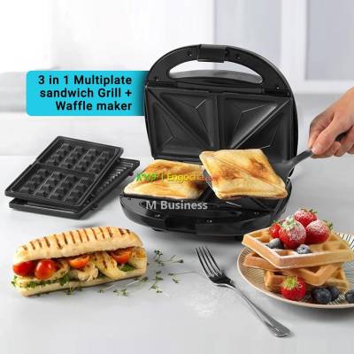Black + Decker 3-in-1 Multiplate Sandwich
