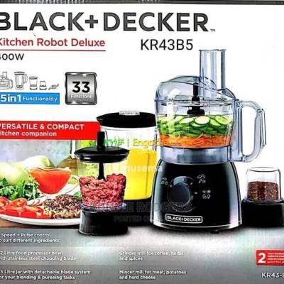 Black +Decker 5 in 1 juicer machine