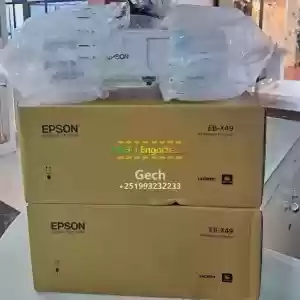 Brand New EPSON ProjectorWith manual  CD and cartoon Model name:  EB -X49Hardware interfa Price in Ethiopia