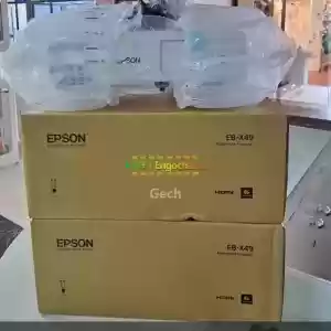 Brand New EPSON ProjectorWith manual  CD and cartoon Model name:  EB -X49Hardware interfa Price in Ethiopia