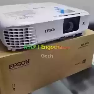 Brand New EPSON ProjectorWith manual  CD and cartoon Model name:  EB -X49Hardware interfa Price in Ethiopia