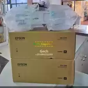 Brand New EPSON ProjectorWith manual  CD and cartoon Model name:  EB -X49Hardware interfa in Ethiopia