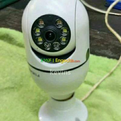 Bulb security camera