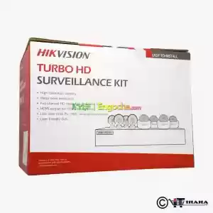 CCTV 8 channel Hikvision kit in Ethiopia