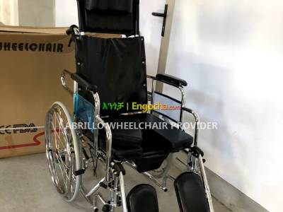 COMMODE Wheelchair reclining multifunctional wheelchair