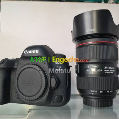 Canon 5d Mark 4 with 24-105mm lens