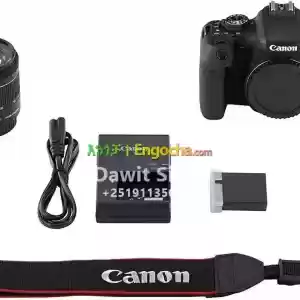 Canon EOS 800D (T7i) DSLR Camera in Ethiopia