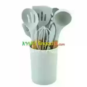 Cooking Utensils Kitchen Utensil Set Silicone Kitchenware Set in Ethiopia
