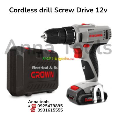 Cordless drill Screw Drive 12v