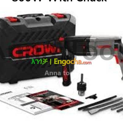 Crown rotary hammer with chuck 800W