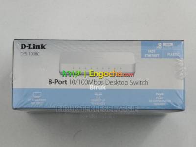 D-Link DES-1008C 8-Port Desktop Switch