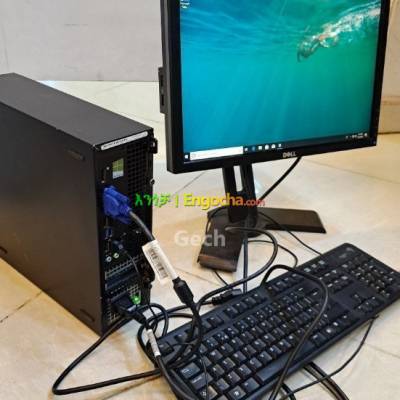 DELL Desktop 3020 with full accessories 4th generation 19 inch screen