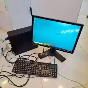 DELL desktop Desktop 3020 (with full accessories )4th generation19 inch  screen moniter C in Ethiopia