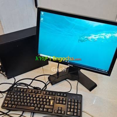 DELL desktop Desktop 3020 (with full accessories )4th generation19 inch  screen moniter C