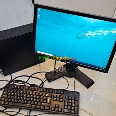 DELL desktop Desktop 3050 (with full accessories )7th generation19 inch  screen moniter C