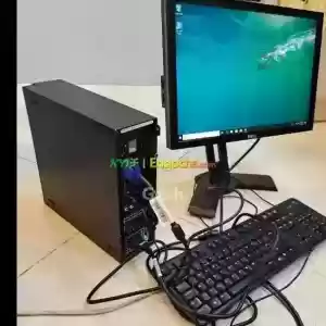 DELL desktop Desktop 3050 (with full accessories )7th generation19 inch  screen moniter C in Ethiopia