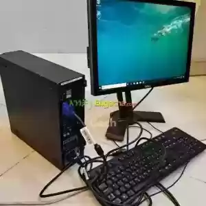 DELL desktop Desktop 3050 (with full accessories )7th generation19 inch  screen moniter C in Ethiopia