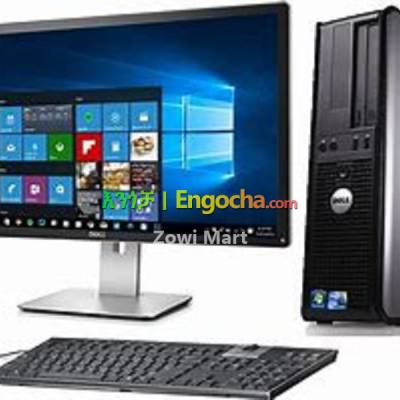Dell 780 Desktop Monitor, Keyboard and Mouse