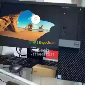 Dell Optiplex Dell core i7 6th generation (with full accessories )With cartoon️1Tb Storag in Ethiopia