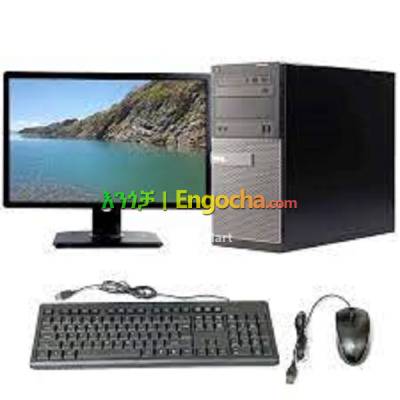 Dell i3 7010 Desktop + Monitor + Mouse/Keyboard