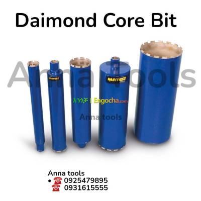 Diamond core bit