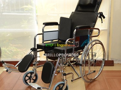 Durable and solid multi-functional Wheelchair
